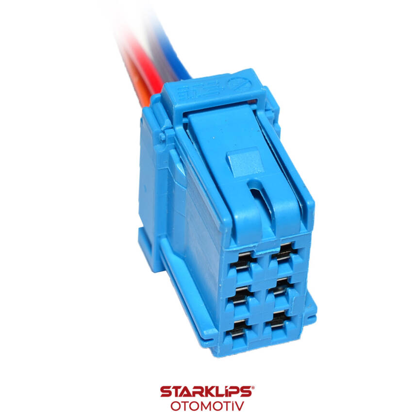 Soket 6 Kablo AMP MCP 2.8 HS 6-968970-1 Bmw - 1