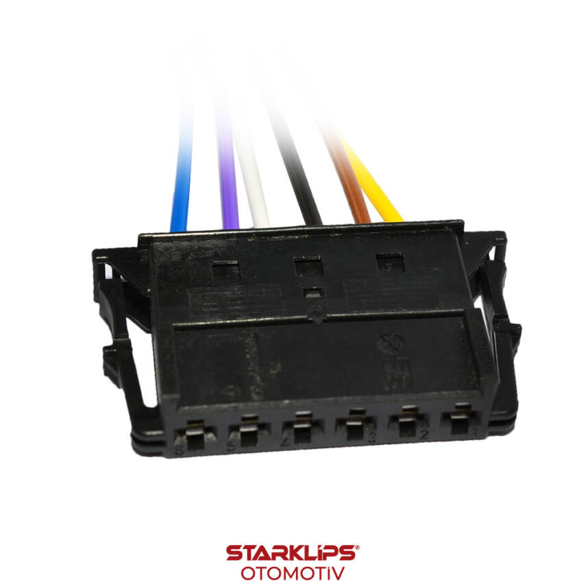 Soket 6 Kablo Arka Stop Lamba Mercedes SPRINTER W169 W203 S203 W906 W907 - 1