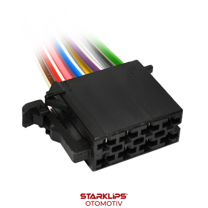 Soket 6 Kablo Cam Düğme - 1