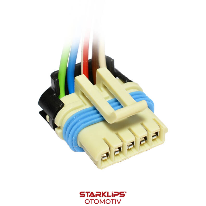 Soket 6 Kablo Cam Düğme Renault Buick Excelle Chevrolet egzoz gazı devridaim EGR vana - 1