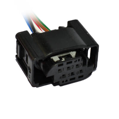 Soket 6 Kablo Direksiyon Pompa Dişi Karşılığı Mercedes Clk A2105403681 Peugeot 206 208 - 