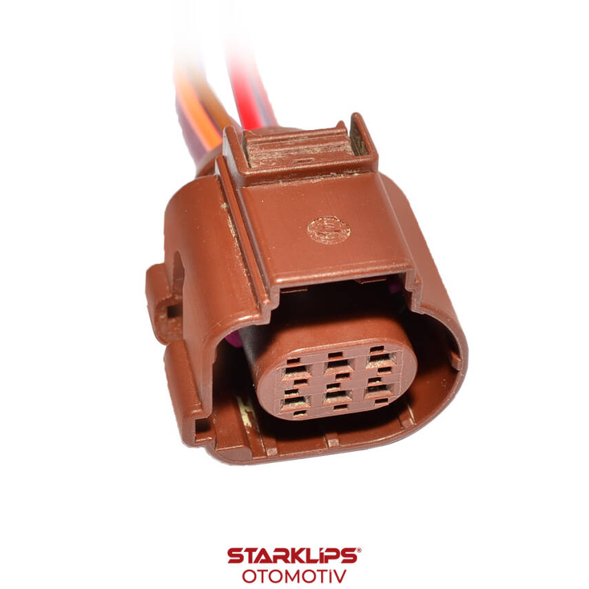 Soket 6 Kablo Egr 4H0973713H VW Audi A6 C7 - 1