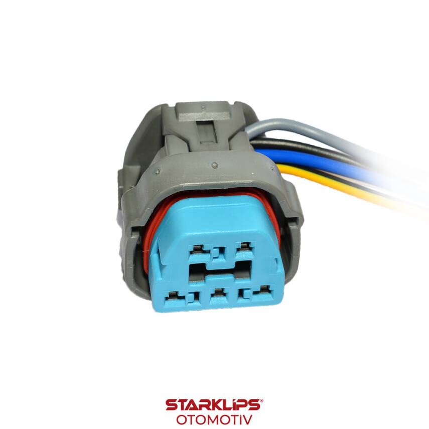 Soket 6 Kablo Elektrik Tesisat Honda MDX Pilot Accord Acura Civic FA1 CR-V Jazz MK II Odyss 1998-19 - 1