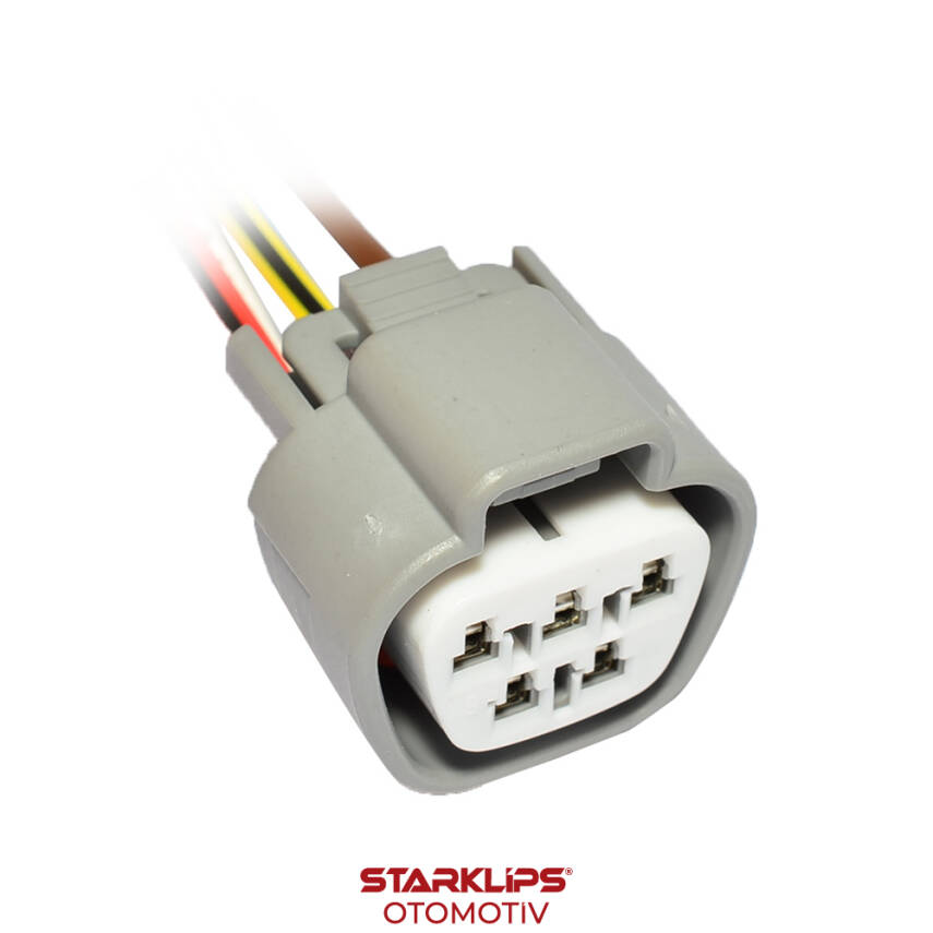 Soket 6 Kablo Elektrik Tesisat Silecek 85110-0D080 Toyota Yaris 2006-10 Honda Civic - 1