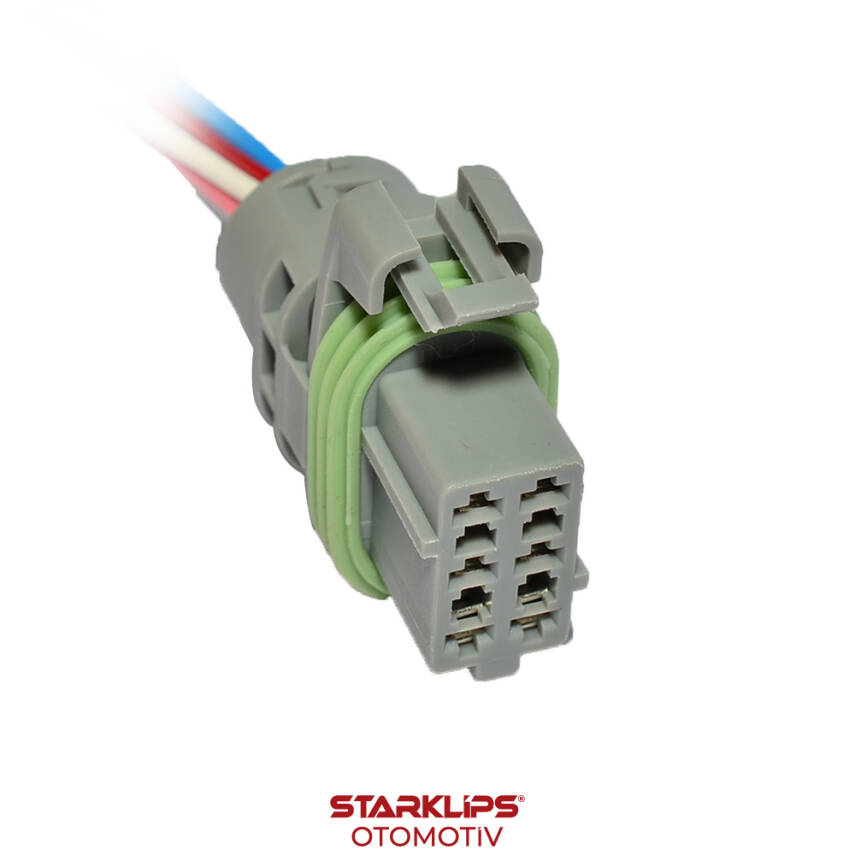 Soket 6 Kablo Far Şamandıra Gri Renault 3613046-K-01 - 1