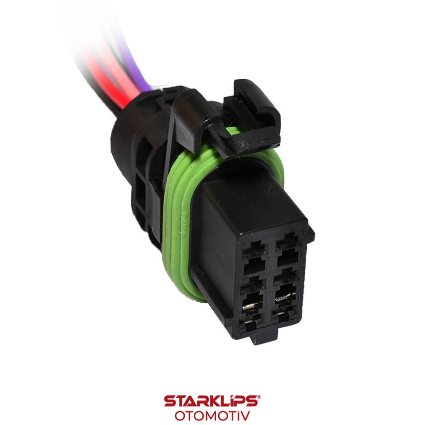 Soket 6 Kablo Far Şamandıra Siyah RENAULT MEGANE - 1