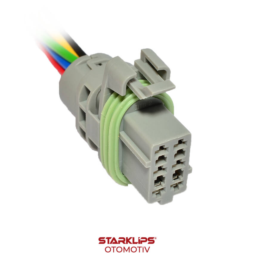 Soket 6 Kablo Far Şamandıra Yakıt Pompa Renault Megane Nissan Platina Clio Kangoo - 1