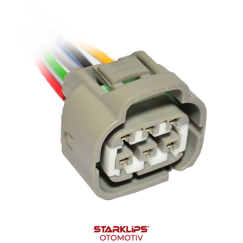 Soket 6 Kablo Gaz Kelebek 90980-10988 7282-7064-40 7283-7064 Toyota - 1