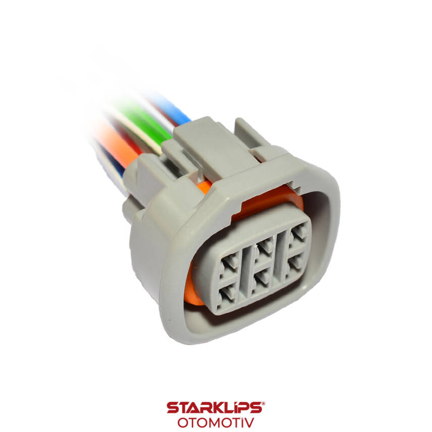 Soket 6 Kablo Gaz Kelebek Nissan Infiniti Toyota C6S-194G 1JZ-GTE 2JZ-GTE 6189-0029 - 1