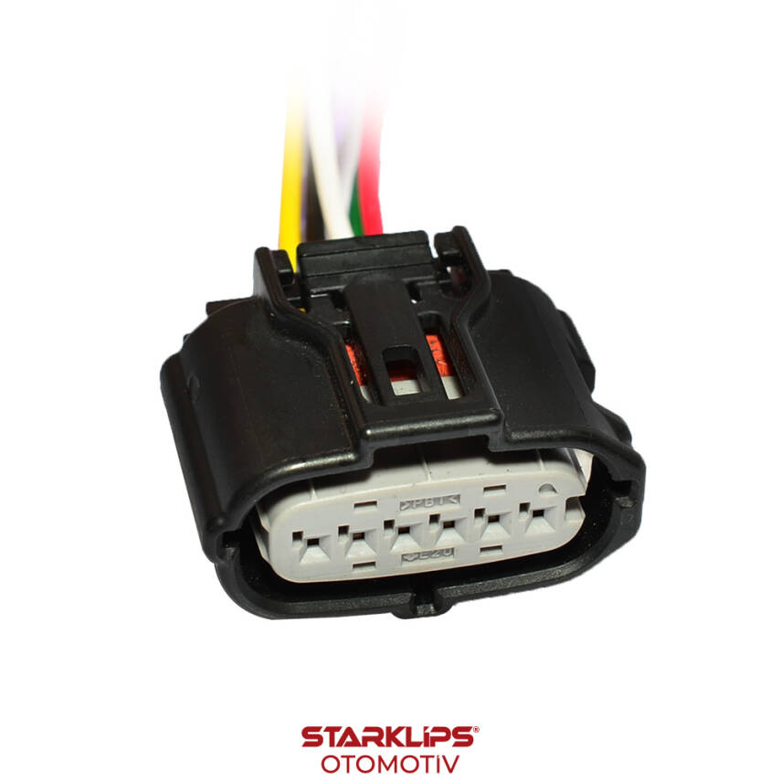Soket 6 Kablo Gaz Pedal, Stop Lamba Maf Radar Sensör Toyota Subaru Mazda Nissan GM 90901094 09072768 - 1