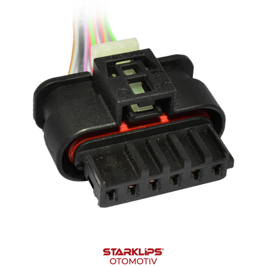 Soket 6 Kablo Gaz Pedalı 805124561 0285453026 Mercedes 167 W212 BMW F02 F18 E60 VW - 1