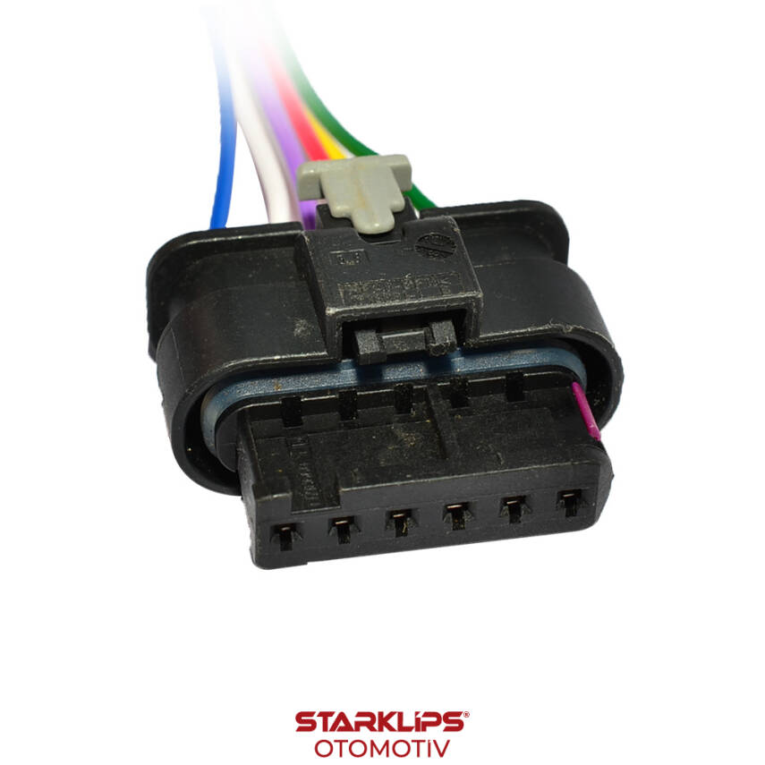 Soket 6 Kablo Radar Beyin Peugeot - 1