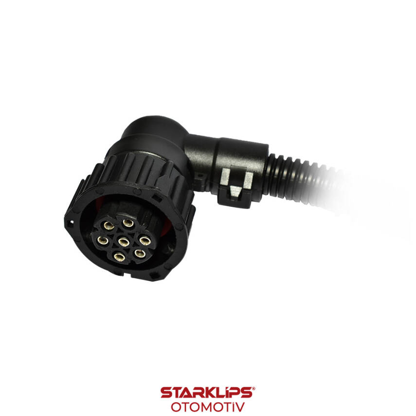 Soket 6 Kablo Stop 7 Pinli Kablolu Kapaklı A025452481 Mercedes Otobüs Kamyon - 1