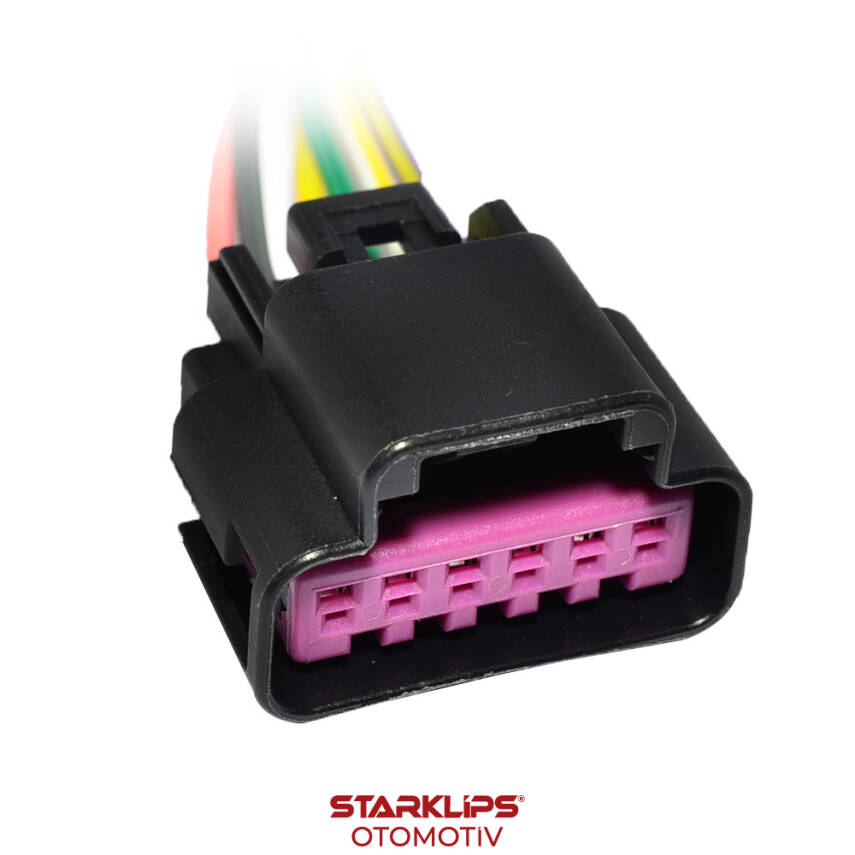 Soket 6 Kablo Stop Lamba Delphi Ford Fiesta GM 90901094 2014-16 - 1