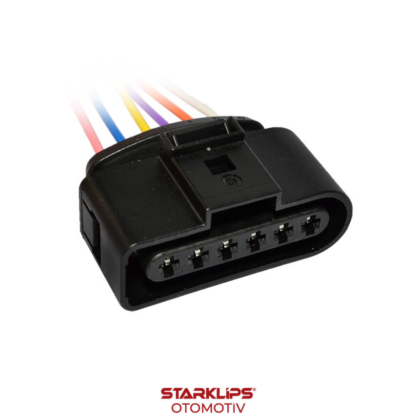 Soket 6 Kablo Stop MAF 1J0973725 A4475450043 VW Caddy Audi - 1