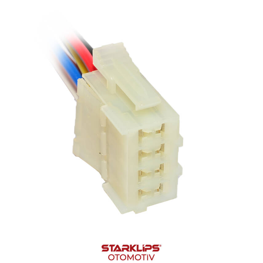 Soket 6 Kablo Takograf Beyaz - 1