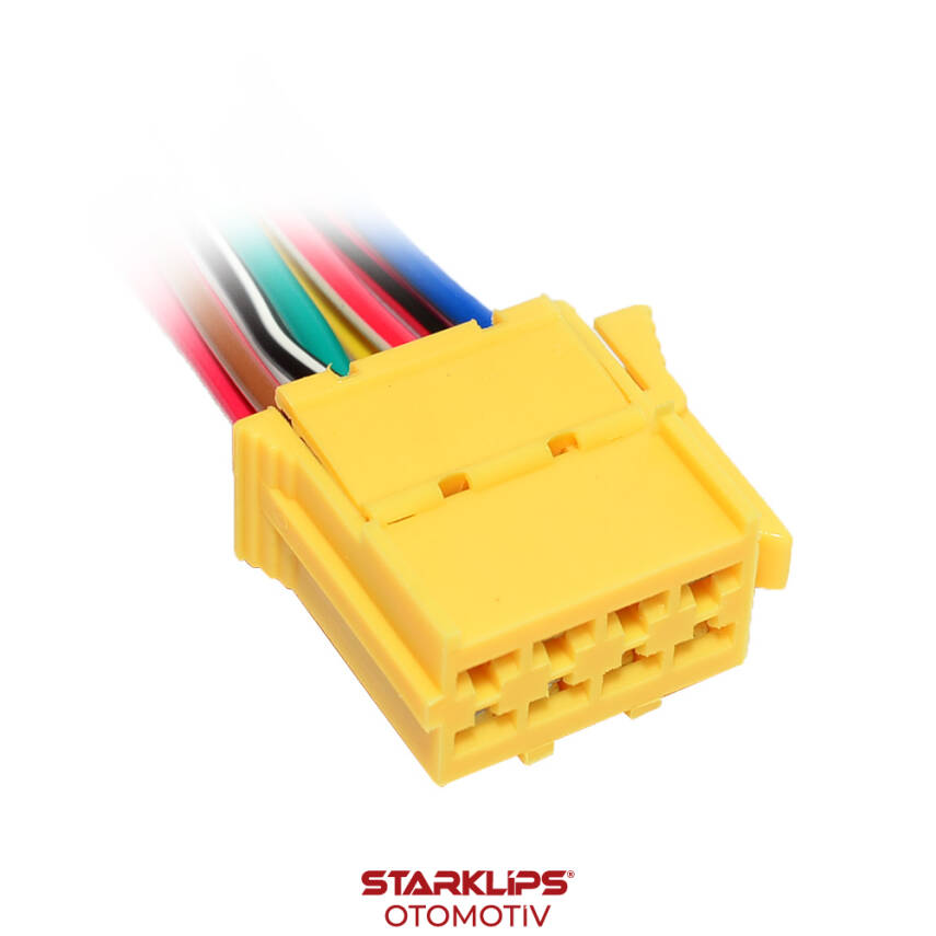 Soket 6 Kablo Takograf Sarı - 1