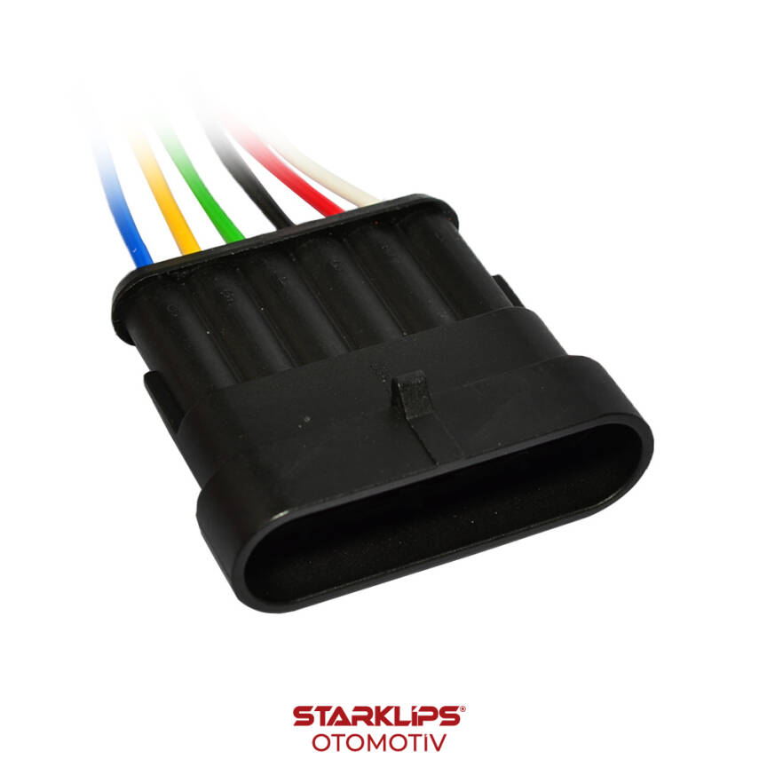 Soket 6 Kablo Üniversal Süper Seal Dişi Romork - 1