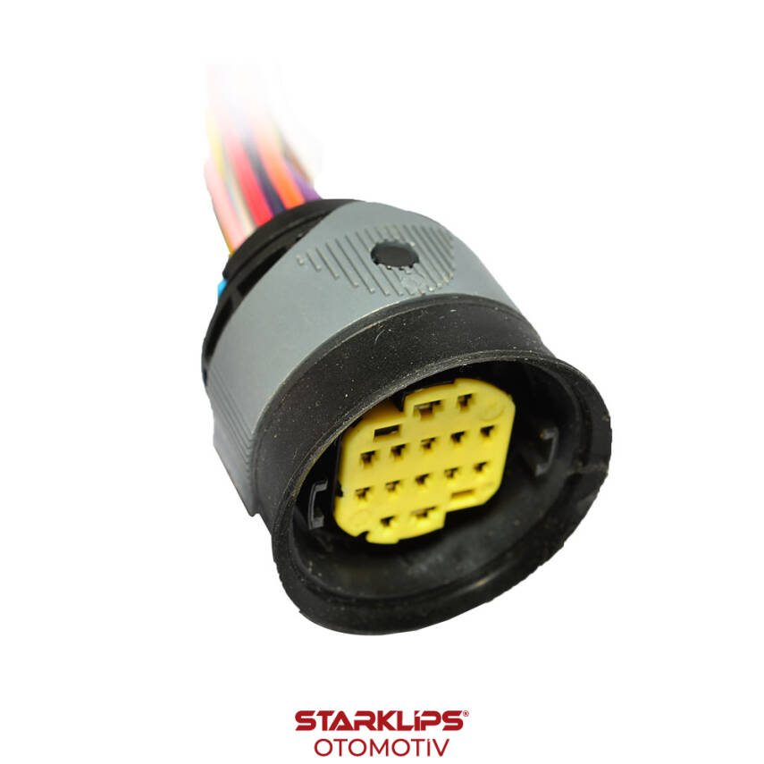 Soket 7 Kablo Far 10528687 Fiat GRANDE PUNTO LINEA 500 PANDA II BOXER - 1