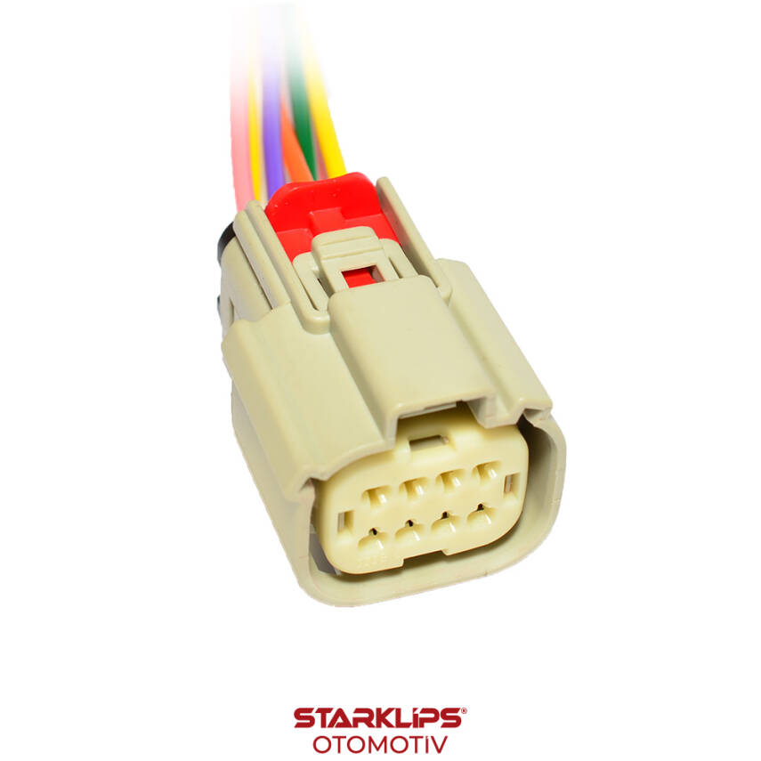 Soket 8 Kablo HID Pigtail Far Konektörü 33472-5047 33472-4802 Ford Transit Chevrolet Malibu 2013-16 - 1