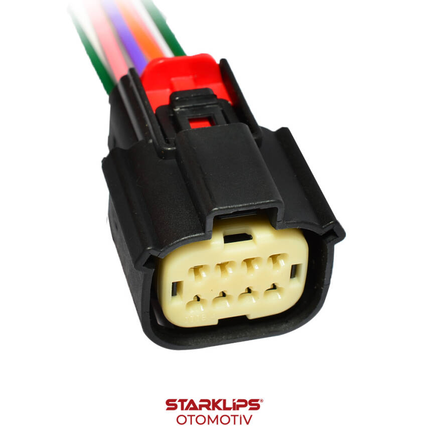 Soket 8 Kablo Lamba Ford Chevrolet Buick 33482-1201 33472-1201 - 1