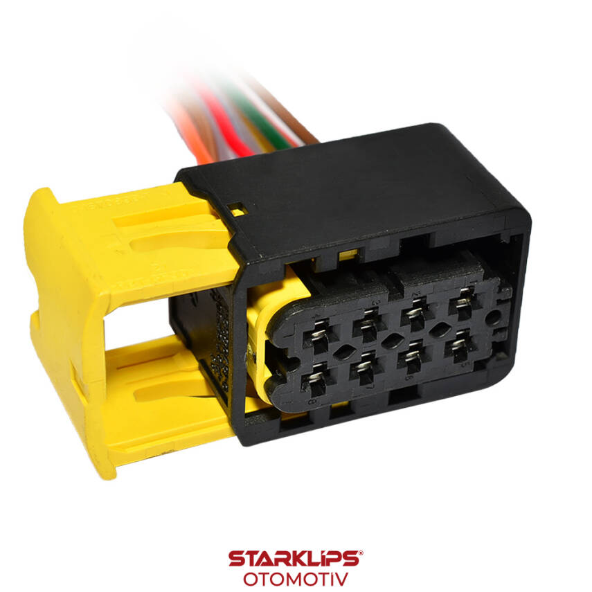 Soket 8 Kablo Stop 1-1670894-1 MAN DAF Ağır Vasıta Kamyon - 1