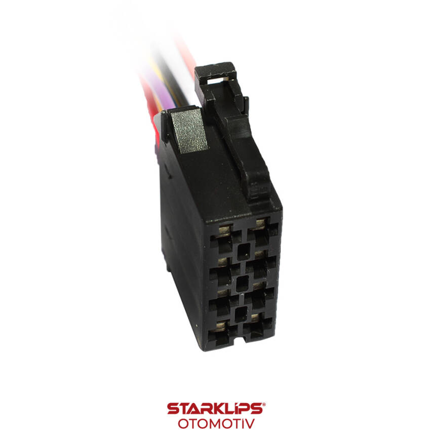 Soket 8 Kablo Takograf Siyah - 1