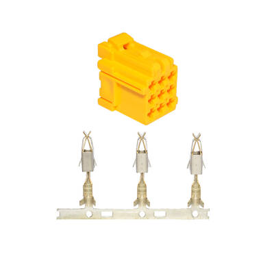 Soket 9 Kablo İş Makinası Tyco 967621-1 - 