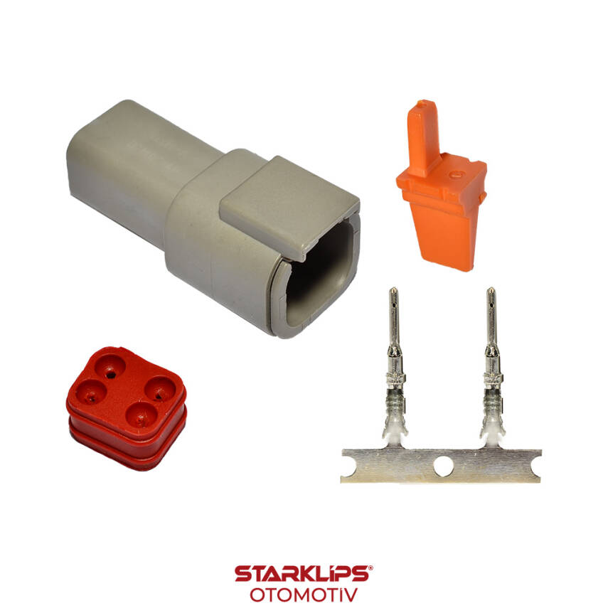 Soket Dt04-4P Deutsch Kablosuz Demonte - 1