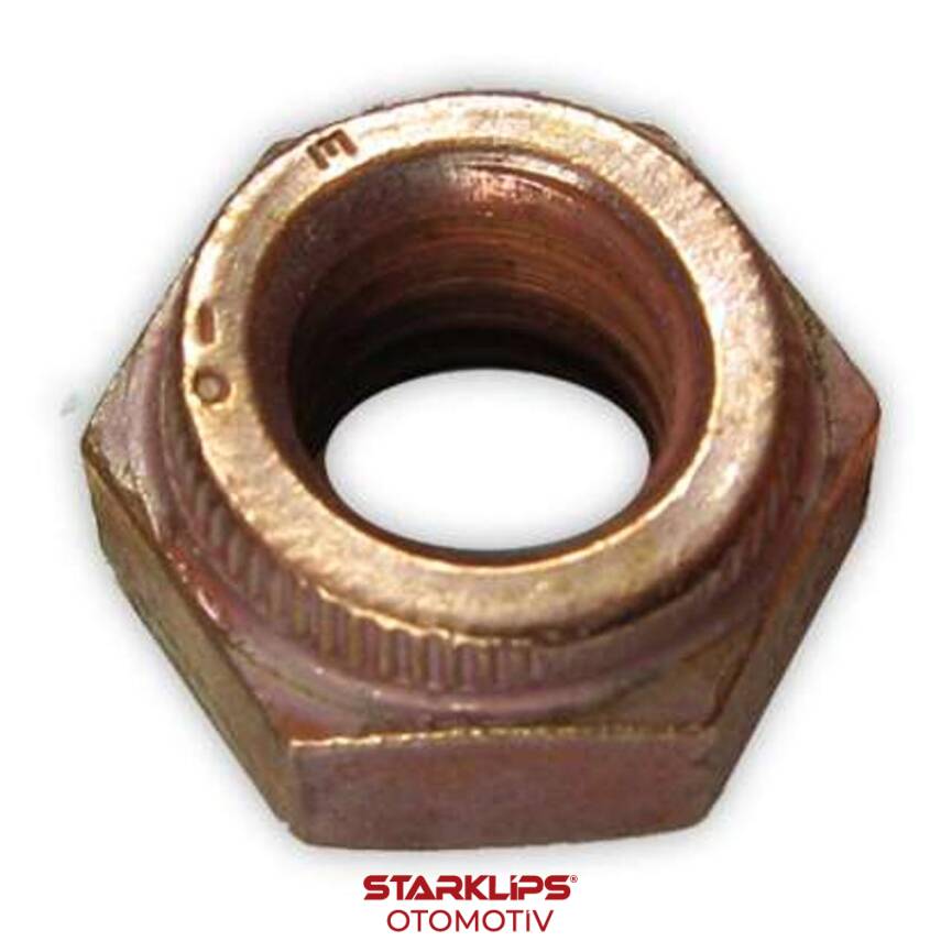 Somun Bakır Kaplama Egzost Manifold M8X1,25 sw12 11621744323 BMW G A0009903250 0009902950 Mercedes - 1