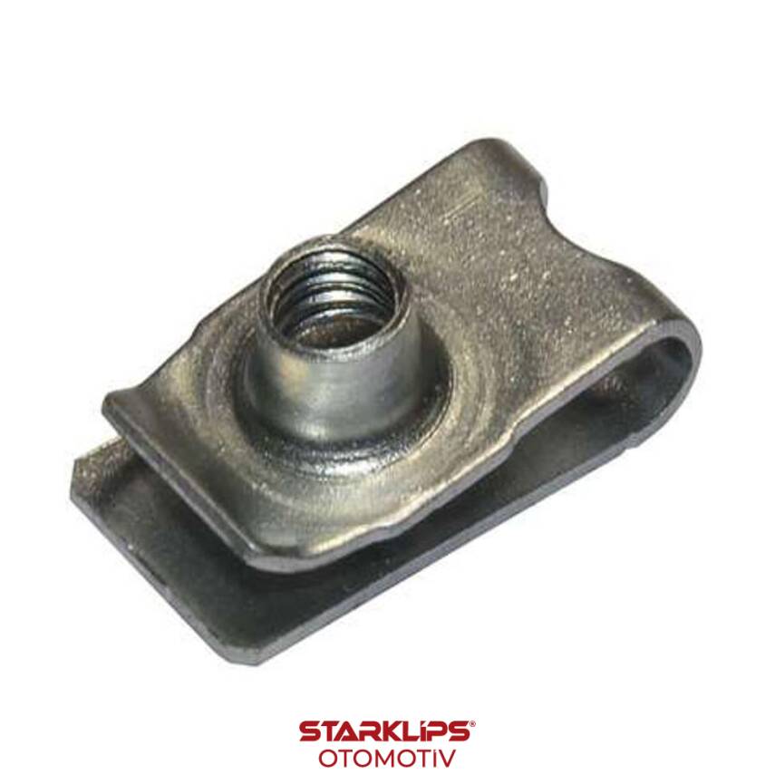 Somun Maşa M6 13X25mm Gri 90675-SA5-003 Honda Acura GM 11570097 94515282 VW N90327504 - 1