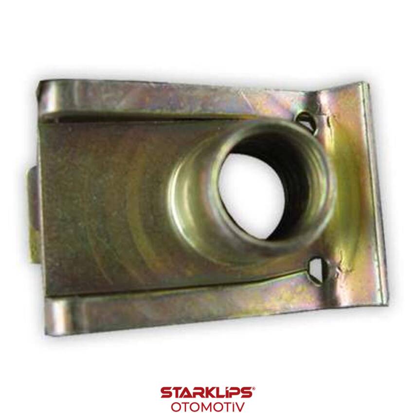 Somun Maşa M8 16,6X24,3mm Çinko 6089805 Ford A0039941545 A0019905891 Mercedes Renault 7703046020 bmw - 1