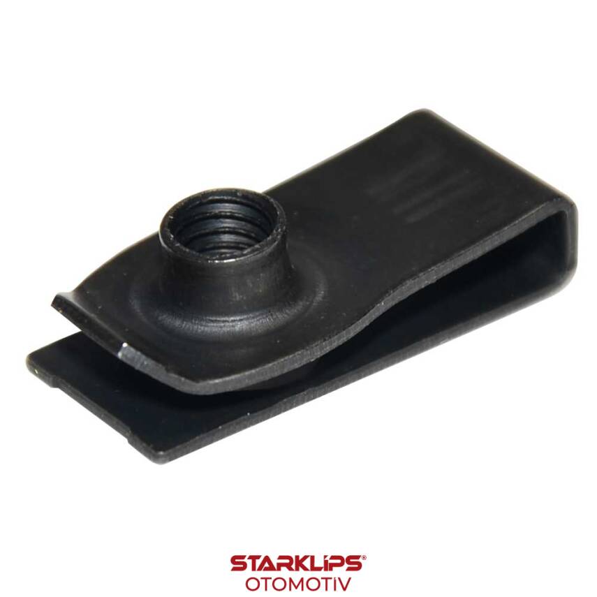 Somun Maşa M8x1,25mm 16x20mm Siyah 11500661 11503317 GM Opel Chevrolet Ford N623343 - 1