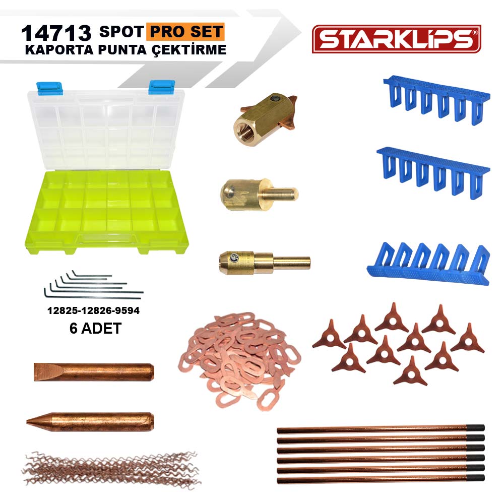Spot Pro Set Kaporta Punta Çektirme (111 Parça) - 1