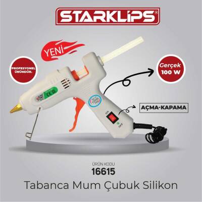 Tabanca Mum Çubuk Silikon SD 100W SD-A-I01 - Starklips