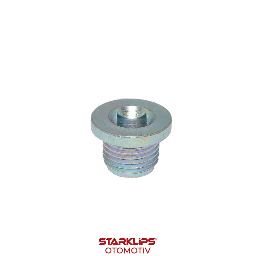 Tapa Karter M16x12mm 1,50 Diş 8 Lokma Opel 4418098 4433916 4405550 Peugeot Renault Suzuki Volvo - 1