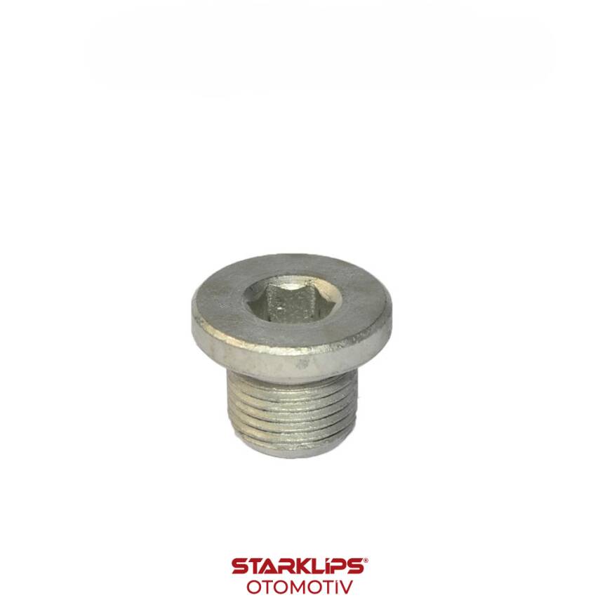 Tapa Karter M16X15mm 8 Lokma 016393 0163.88 7703075347 7703075348 Peugeot Citroen Renault - 1