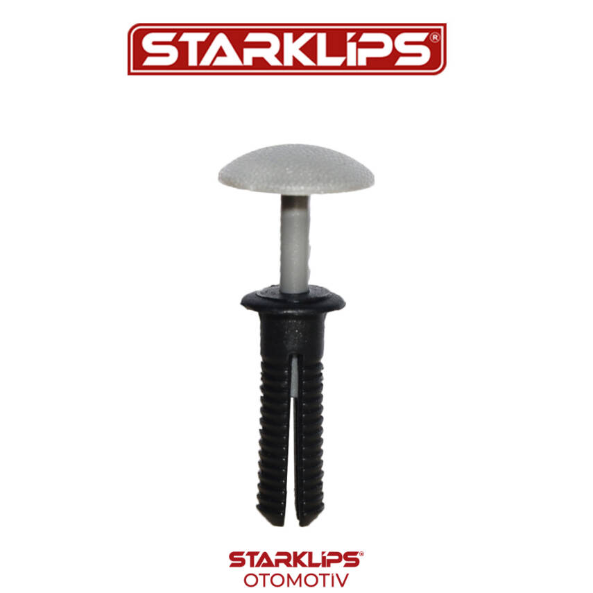 Tavan Döşeme Klipsi Gri Desenli 2-NCS 6000 8,5X30X17Mm - 1