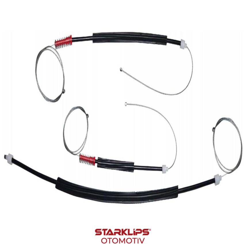 Tel Cam L-R Ön VW Polo 4 9N 2/3 Kapı ve 4/5 Kapı 2002-2009 6Q4837461-6Q4837755 - 1