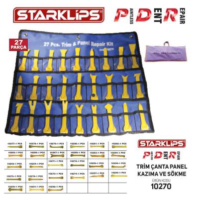 Trim Bez Çanta Panel Kazıma ve Sökme Seti 27 Parça MEC - Starklips