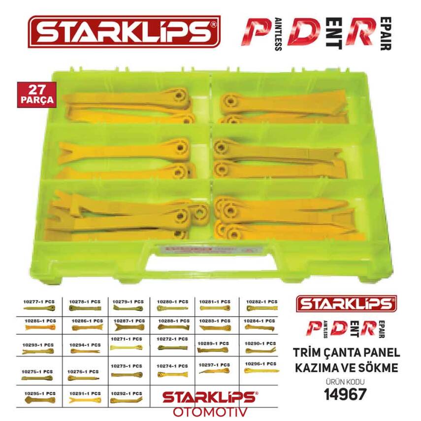 Trim Çanta Panel Kazıma ve Sökme Seti 27 Parça - 1