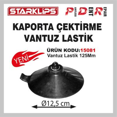 Vantuz Lastik 125Mm Pdr - 
