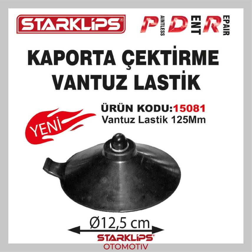 Vantuz Lastik 125Mm Pdr - 1