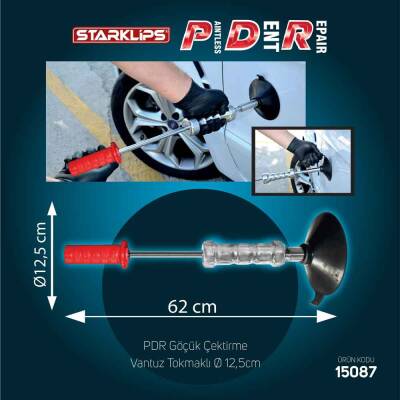 Vantuz Tokmaklı çap 12,5cm 2,54 Kg - 