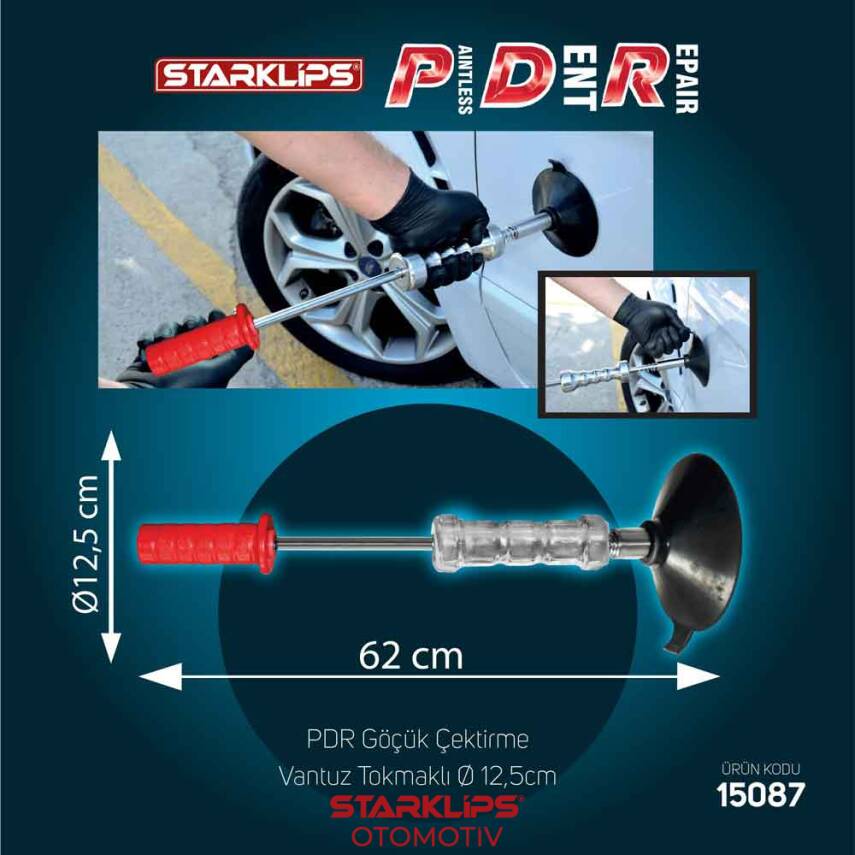Vantuz Tokmaklı çap 12,5cm 2,54 Kg - 1