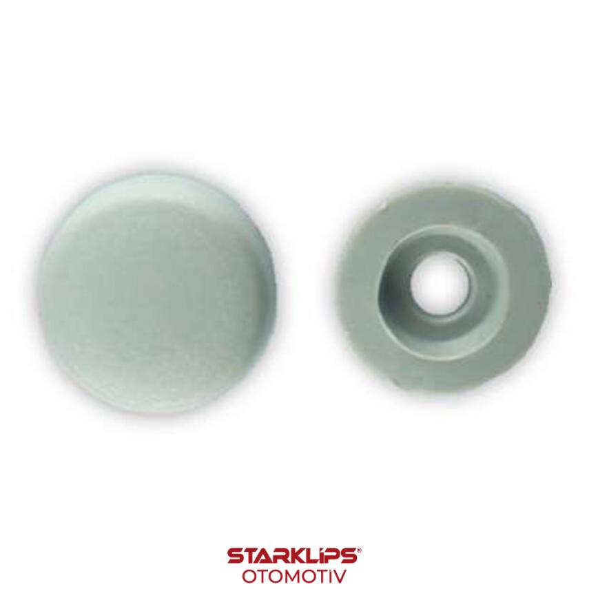 Vida Kapağı Büyük Boy A.Gri (4,2 - 4,8mm Yıldız Silindir Baş Vida İçin) - 1