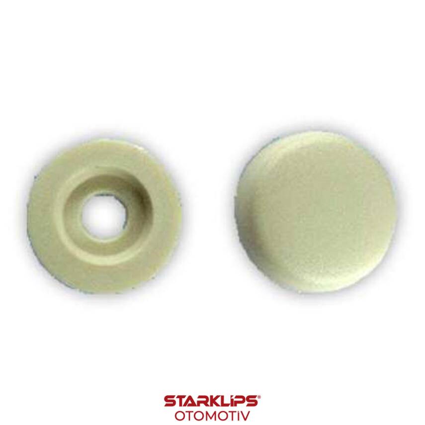 Vida Kapağı Büyük Boy Bej (4,2 - 4,8mm Yıldız Silindir Baş Vida İçin) - 1