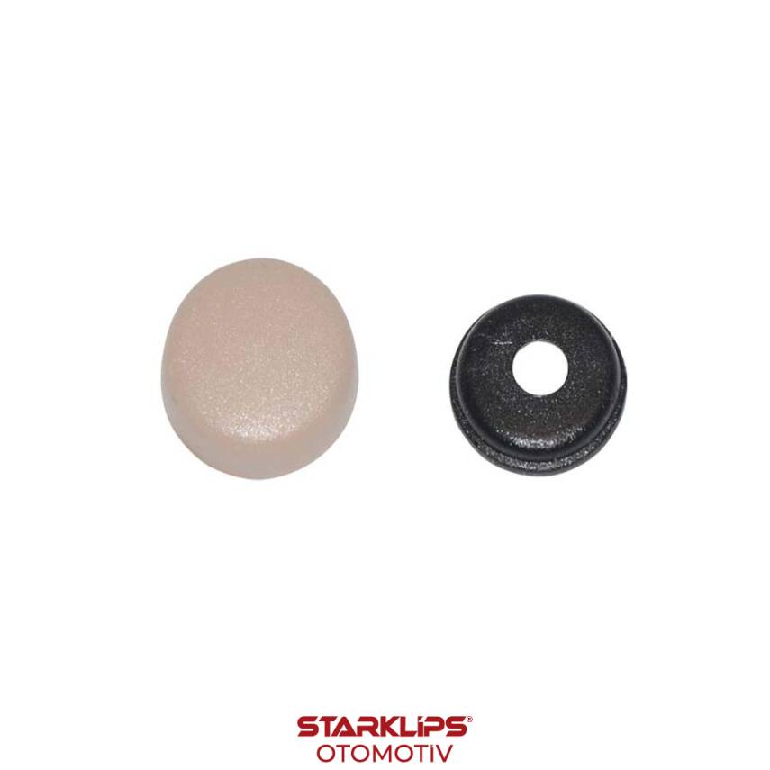 Vida Kapağı Büyük Boy Bej (4,2 - 4,8mm Yıldız Silindir Baş Vida İçin) - 1