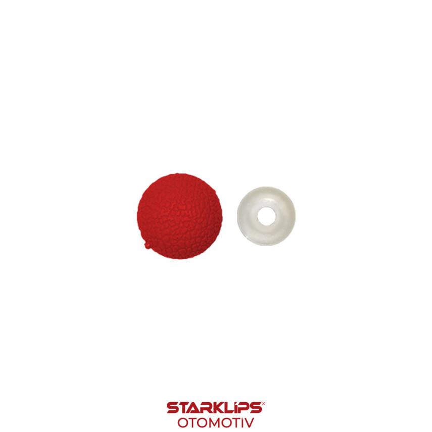 Vida Kapağı Havşa Desenli Bordo (3,5-3,9-4,2mm Havşa Baş Vida İçin) - 1