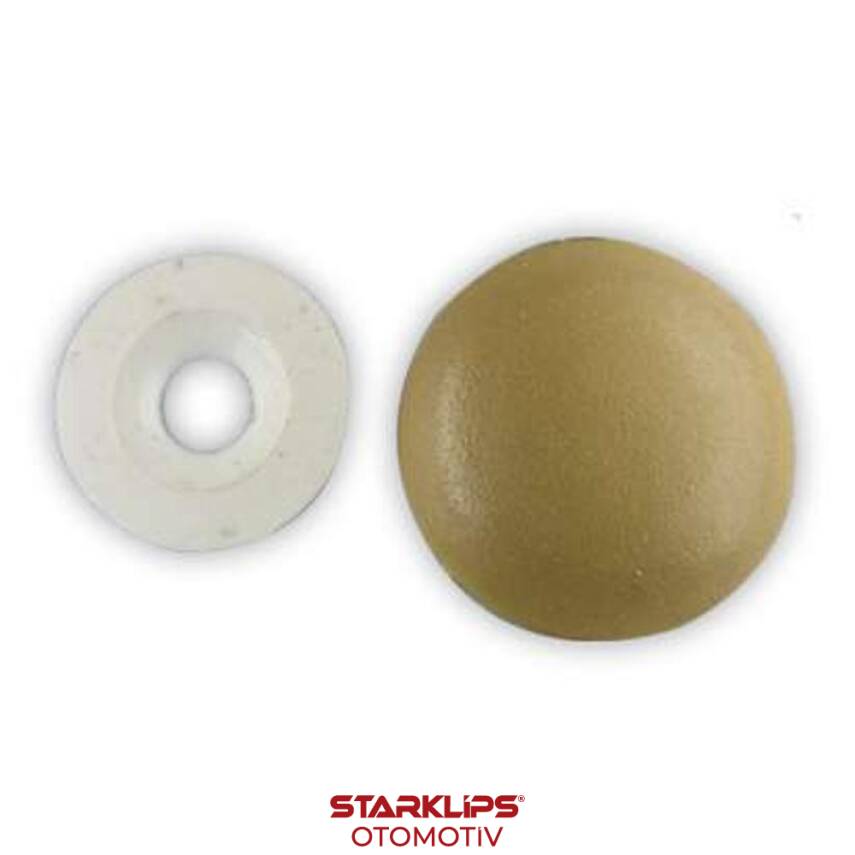 Vida Kapağı Havşa Koyu Bej (3,5-3,9-4,2mm Havşa Baş Vida İçin) - 1